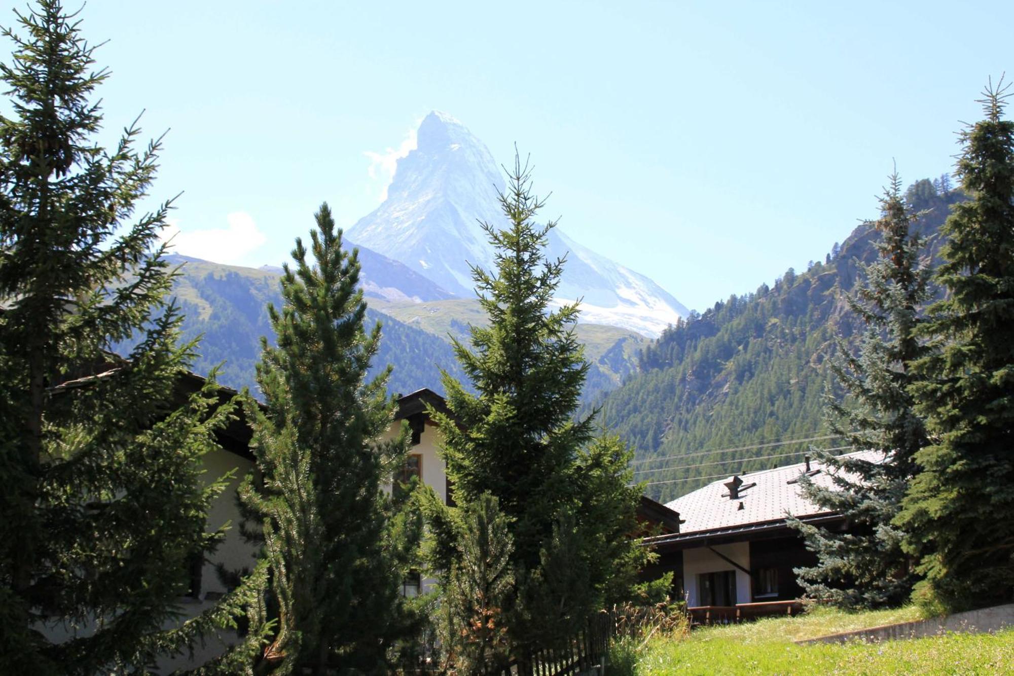 Haus Pan Apartment Zermatt Bagian luar foto